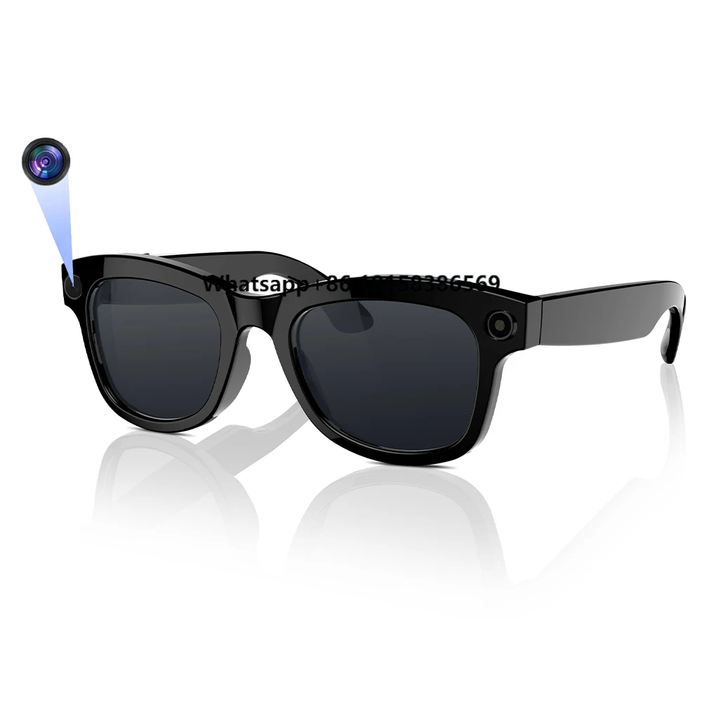 

2025 M01 AI Translation Smart Glasses with 500W HD Anti-Shake WIFI Chatgpt Voice Assistant Smart Wearable Headset