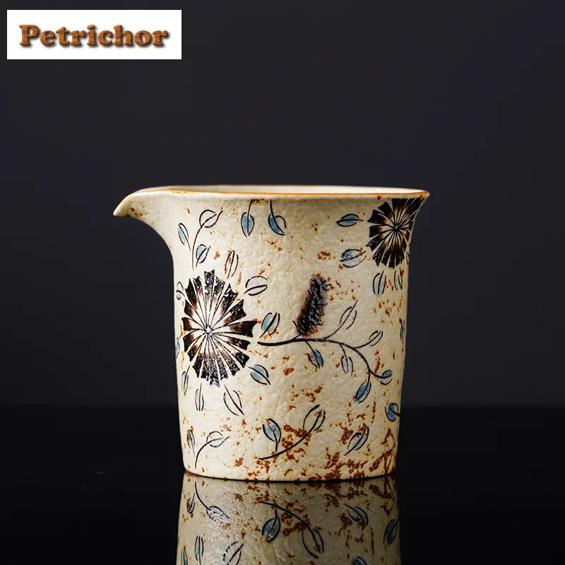 

200ml Blue And White Firestone Red Tea Pitcher Pour Tea Cha Hai Dispenser Justice Cup Fair Mug Drinkware Decoration Accessories