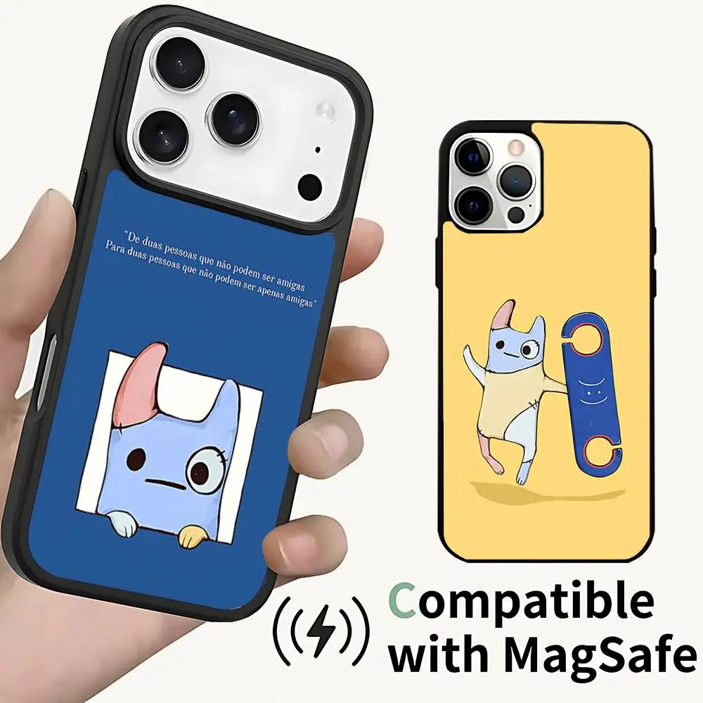 

B-Buddy Nong-Nao Doll For IPhone 17,16,15,14,13,12,11,Pro,Max,Plus,Mini,SE4,E Protective Magnetic Case Cover