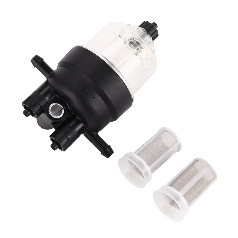 3 Pcs Brand New 130306380 One Fuel Filter Assembly And Two Extra Filter Elements For Truck 400 Series Engine