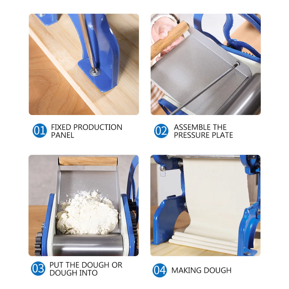 Machine à pâtes domestique, Machine à nouilles manuelle, multifonctionnelle, à presser, à rouler, d'emballage de boulettes