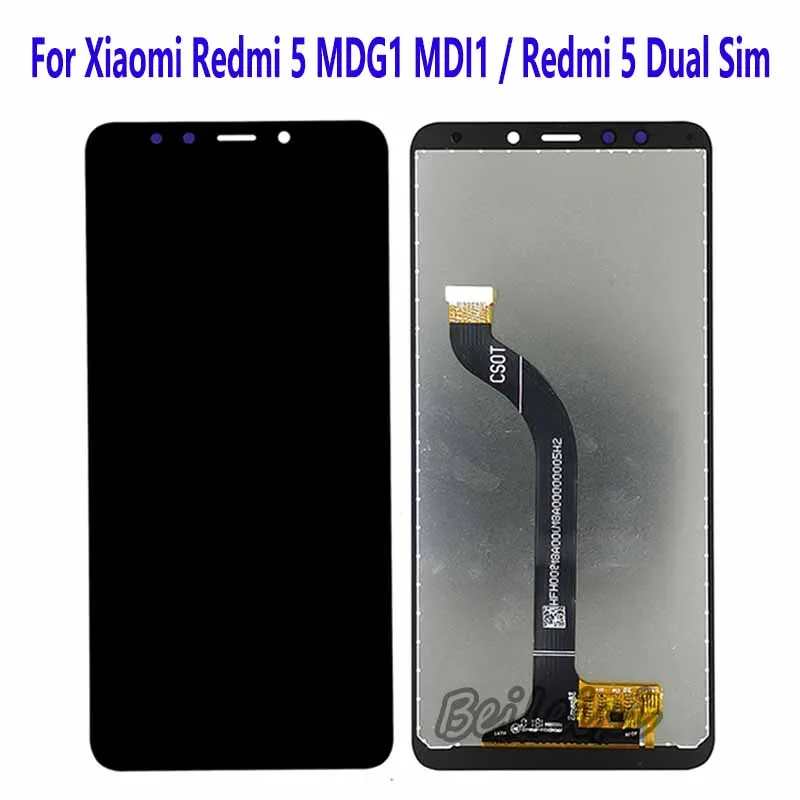 For  Xiaomi Redmi 5 Dual Sim MDG1 MDI1 LCD Display Touch Panel Screen Digitizer Assembly