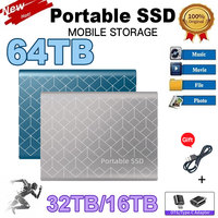 Original 2tb external hard drive 1TB portable external SSD Mini Hard Disks High-speed Drive External Solid State Hard Drive New