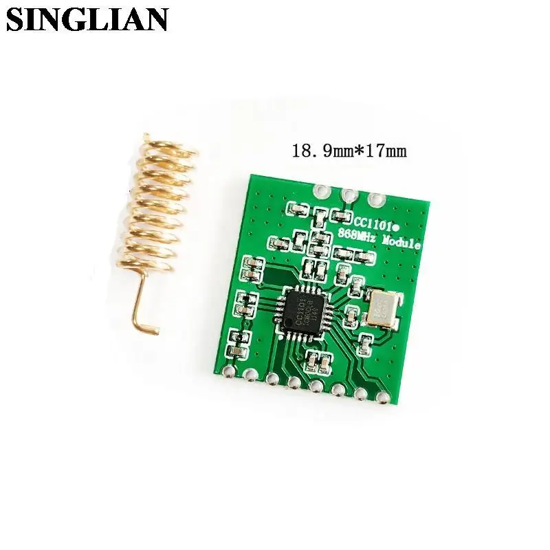 

Интеллектуальный беспроводной модуль связи CC1101, 868 МГц, небольшой размер