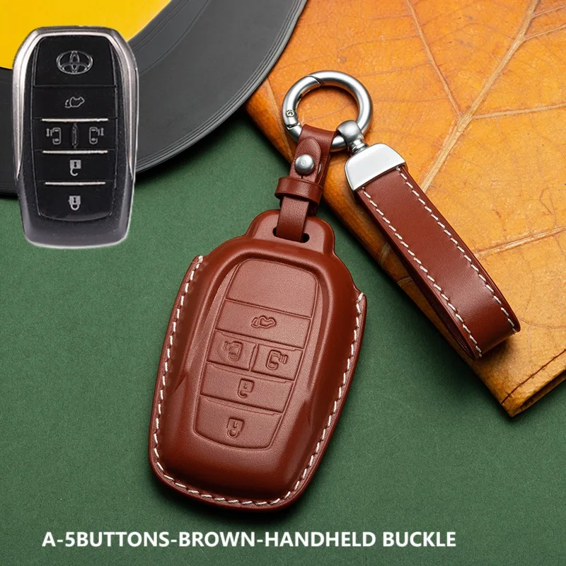 Suitable for Toyota Car Keybag ALPHARD/VELFIRE Genuine Leather case