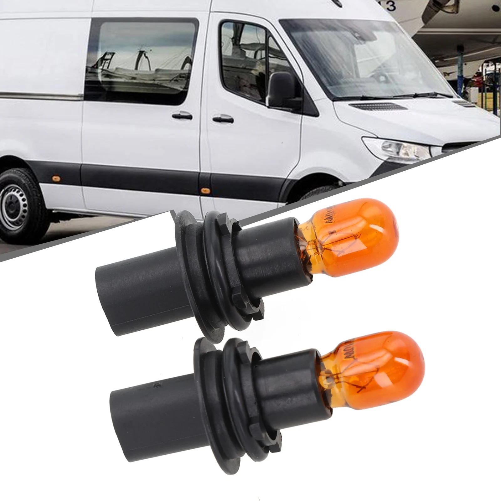 

Rearview Car Rearview Side Mirror Indicator Bulb Light Car Accessories 0008201277 2E0945981 For Benz Sprinter 2006+