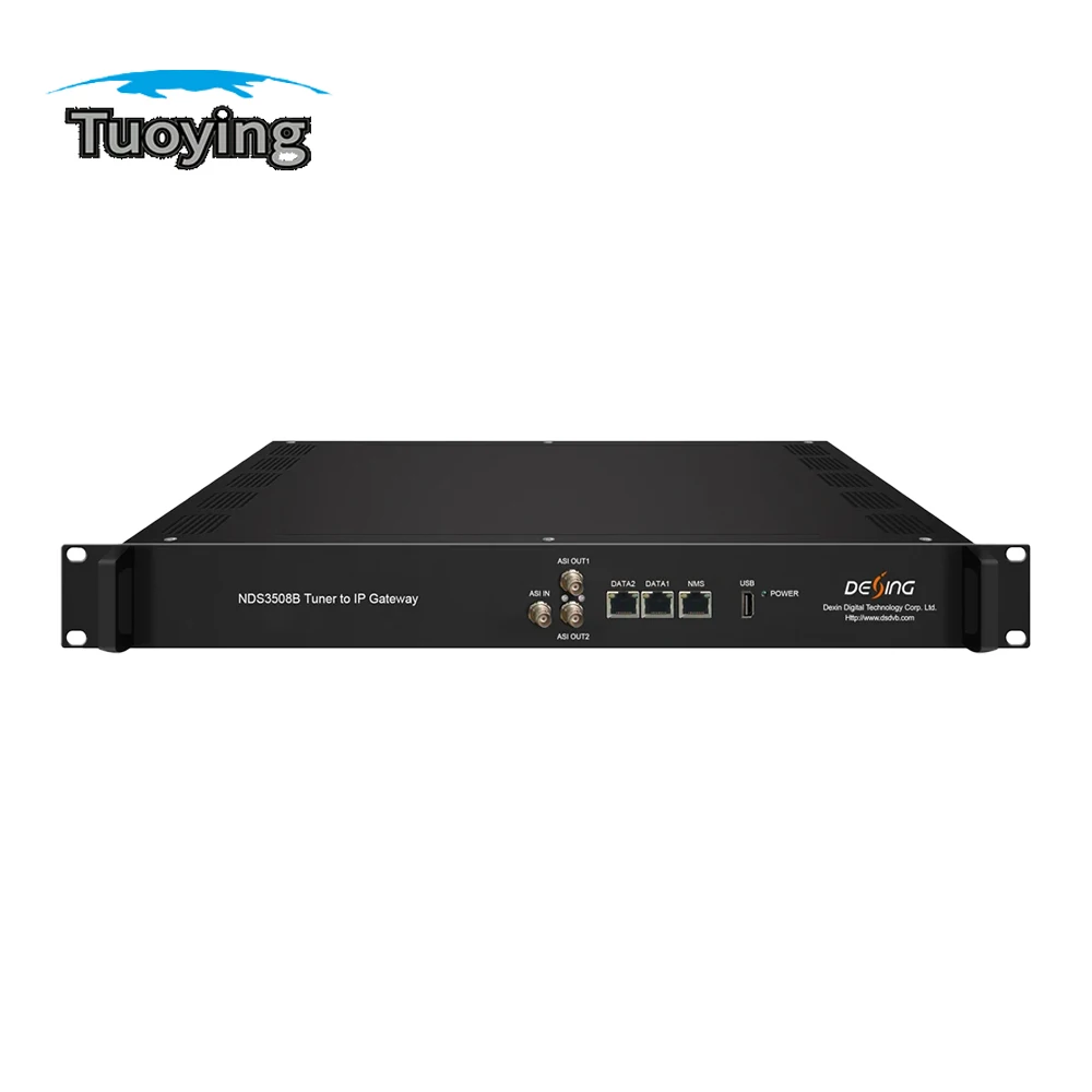 24 Tuner To Ip/asi Fta Dvb- S/s2/s2x/dvb-t2/isdbt/atsc  Rf To Ip Gateway Hotel Iptv Catv Tv Front-end System Digital Tv Receiver