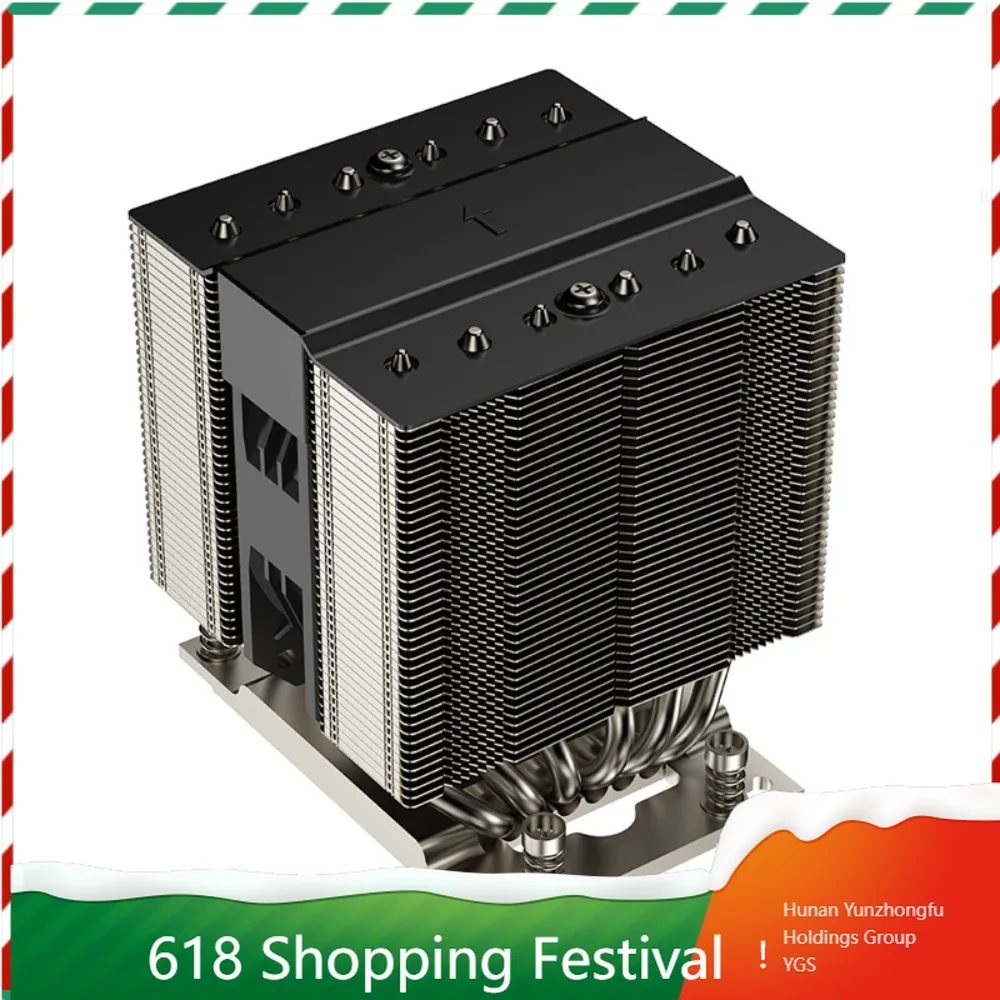 M95PRO Server CPU Heatsink 6 Heat Pipe Fan Design Fits Multiple SP Series 4U Server Base