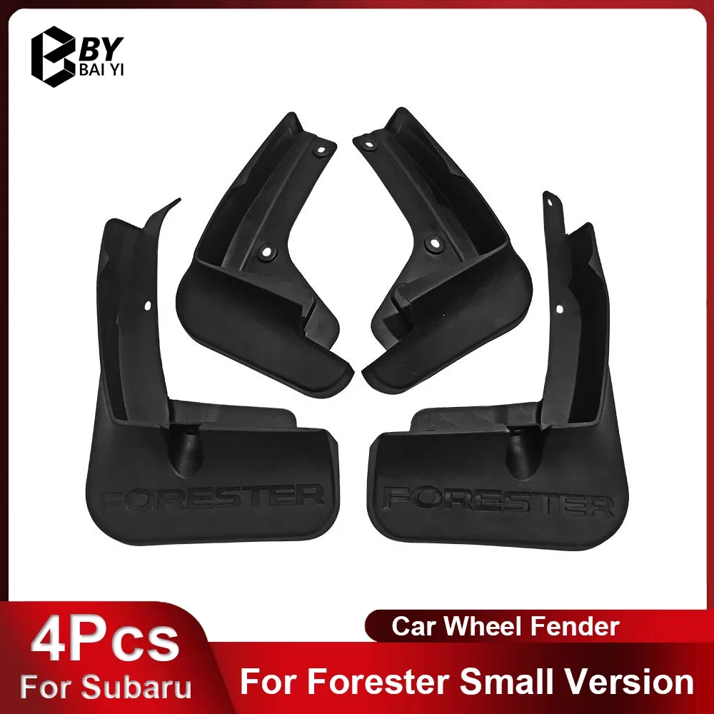 Garde-boue de voiture adapté pour Subaru Forester, accessoires de modification, petite version, 2019-2021, 4 pièces