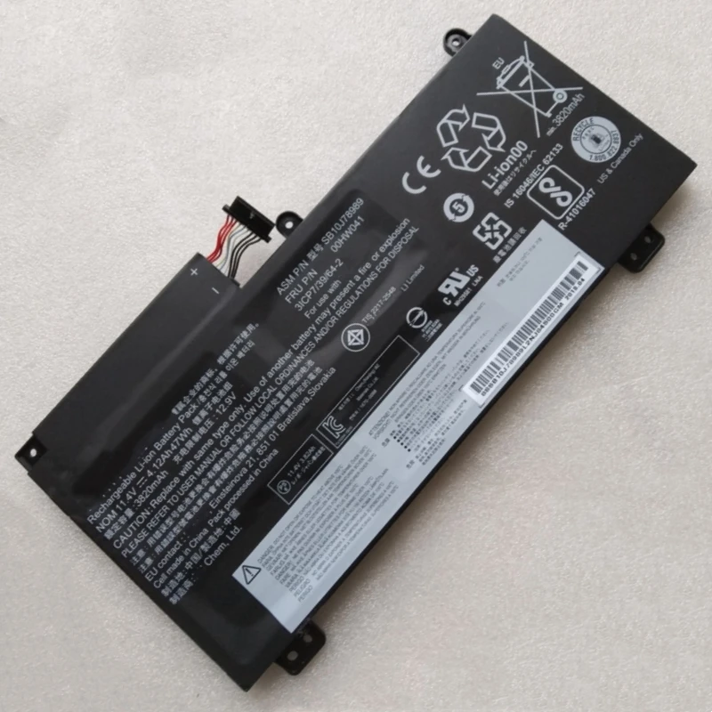 New 00HW040 00HW041 SB10J78988 SB10J78989 Battery For Lenovo ThinkPad S5 E560P 20G5 20G4A004CD 20G4A00MCD 20G4S00100 20G4S00000