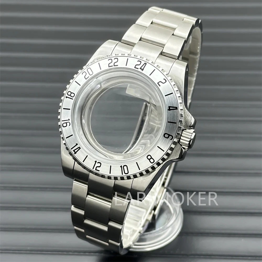 40mm new geared retro case Oyster /Jubilee bracelet Dome sapphire glass with NH35 NH36 NH34 ETA2824 PT5000 movement