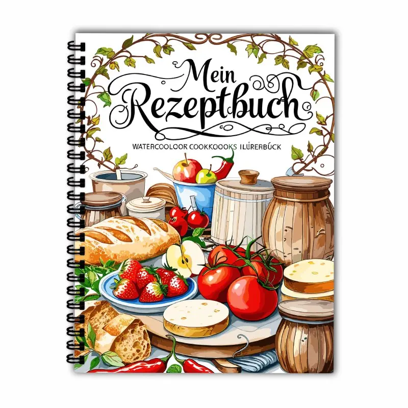 كتاب وصفات مقاس A5، تصميم قديم، مناسب للطهاة المنزلية ومذكرات المطبخ القابلة للتخصيص للطهاة، هدية مثالية لمحبي الطعام