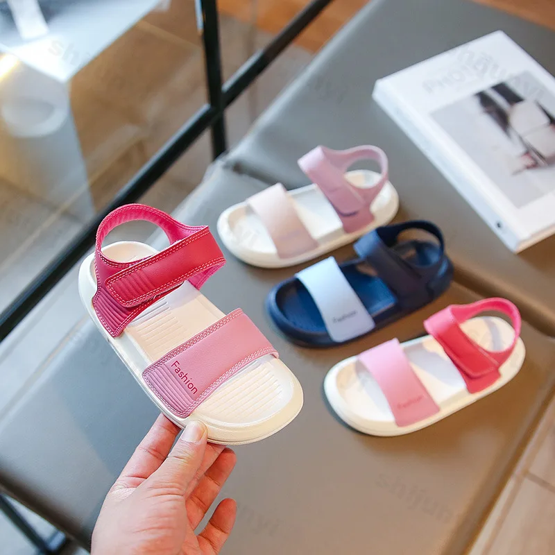 

Girls' Fashion Trend Casual Sandals 2025 Summer New Childrens' Open Toes Breathable Versatile Soft Soled Comfortable Cool Shoes
