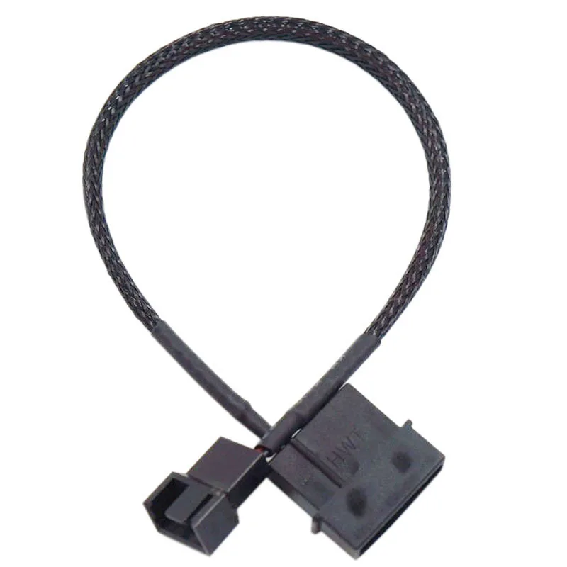كابل طاقة مروحة للحاسوب الشخصي ، مبرد حاسوبي ، موزع مروحة تبريد ، فاصل Y ، موليكس 4-Pin ، 3P أو 4P ، موليكس 3Pin ، 4Pin ، PMW ، 12 فولت