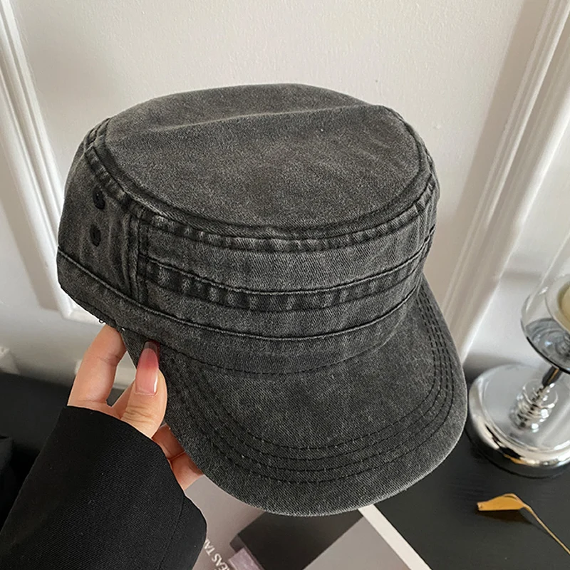 Sombrero militar de camuflaje para hombres y mujeres, gorra de béisbol de camuflaje, gorra de pesca de combate de cadete militar, gorra de protección solar para exteriores clásica para primavera y verano