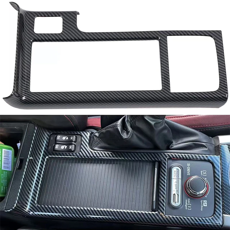 

Suitable for Subaru impreza WRX STI XV refitted carbon fiber pattern water transfer mahogany cup panel interior non-real carbon