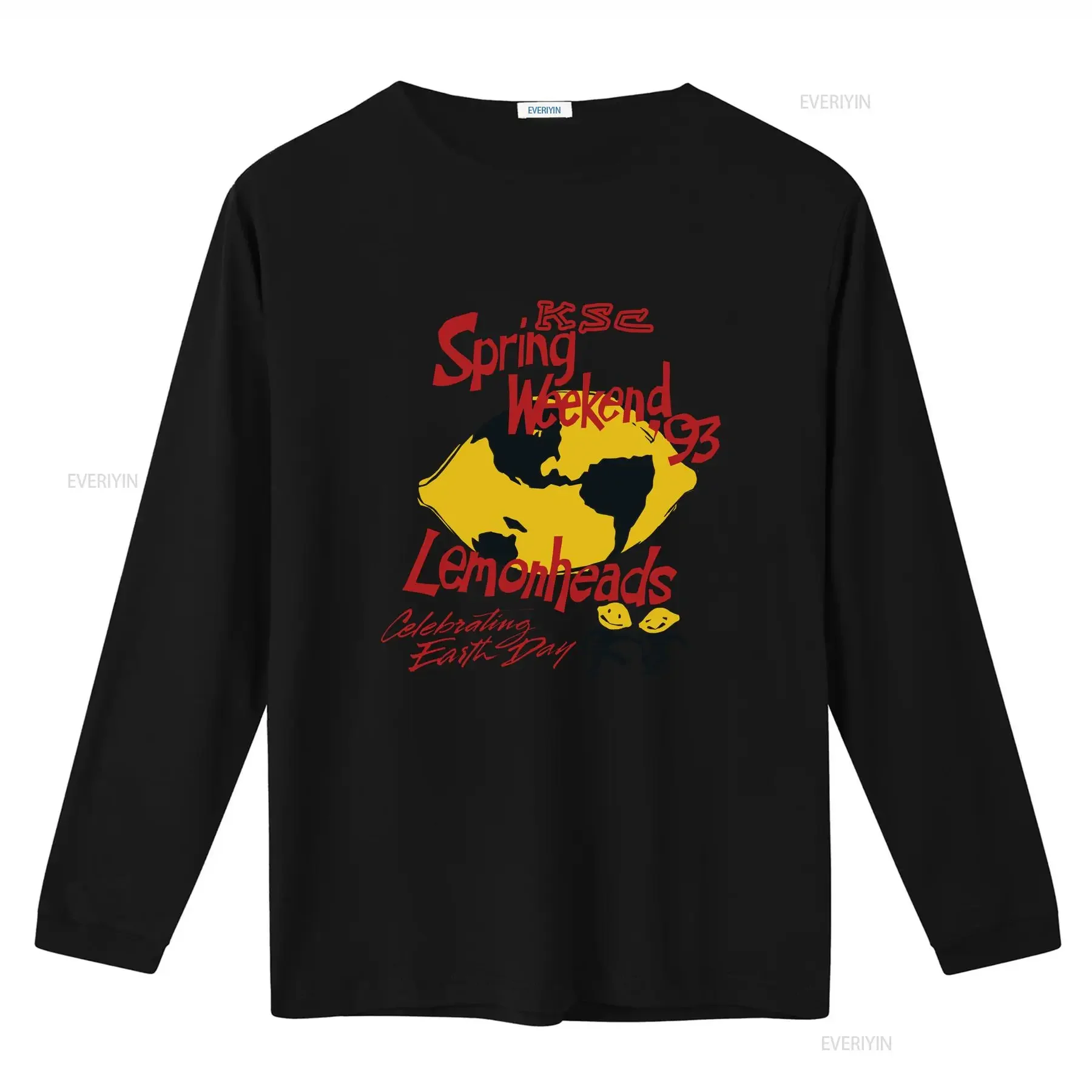 تي شيرت The Lemonheads Spring Weekend 93 قطن S 5Xl FR1057 ملابس مصممة عتيقة مغسولة وممتدة أنيقة ومريحة وناعمة