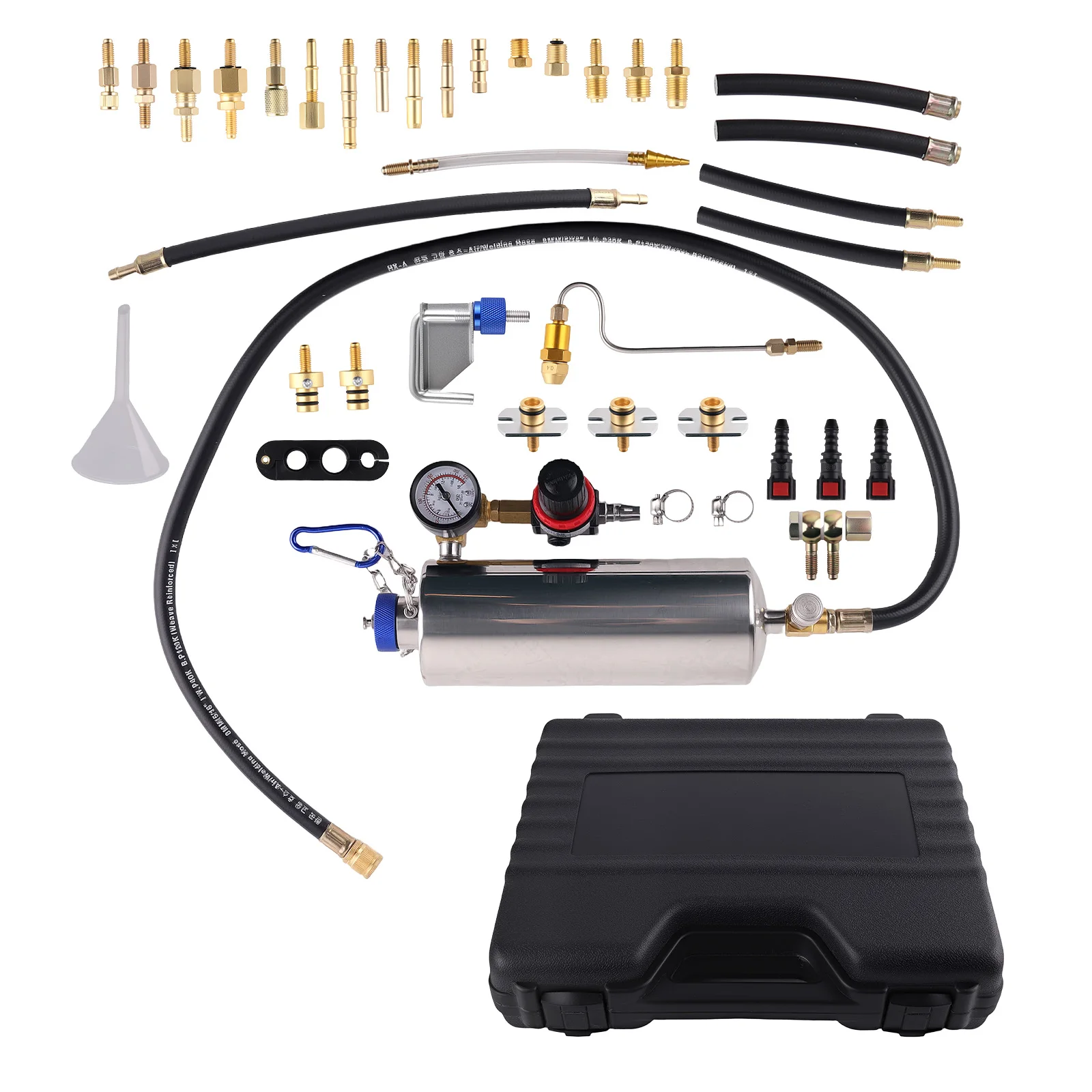 

Fuel System Cleaner Kit Non-Dismantle Fuel Injector Cleaner Tool 140PSI