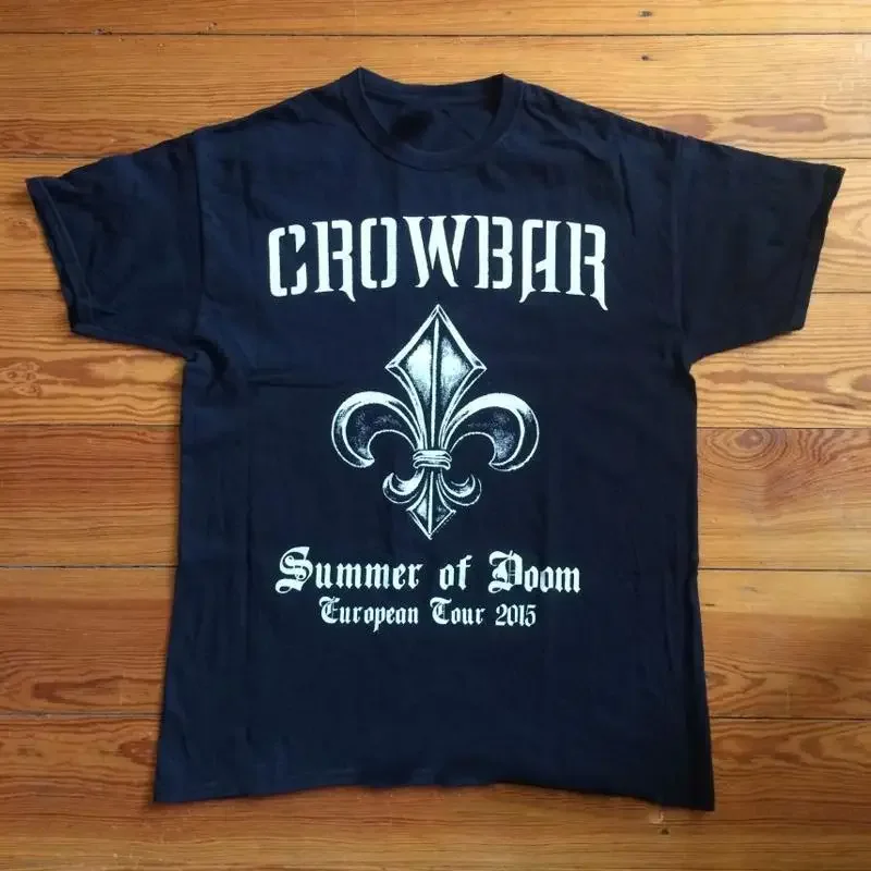 Rare Crowbar Band 2015 For Fan Black S 2345XL T shirt