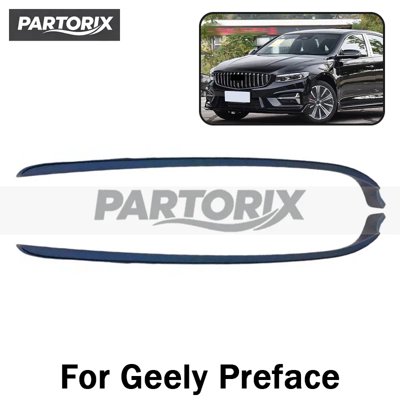 Front Windshield Cowl Cover For Geely Preface Glass Side Pillar Molding Cover Windshield Wiper Trim