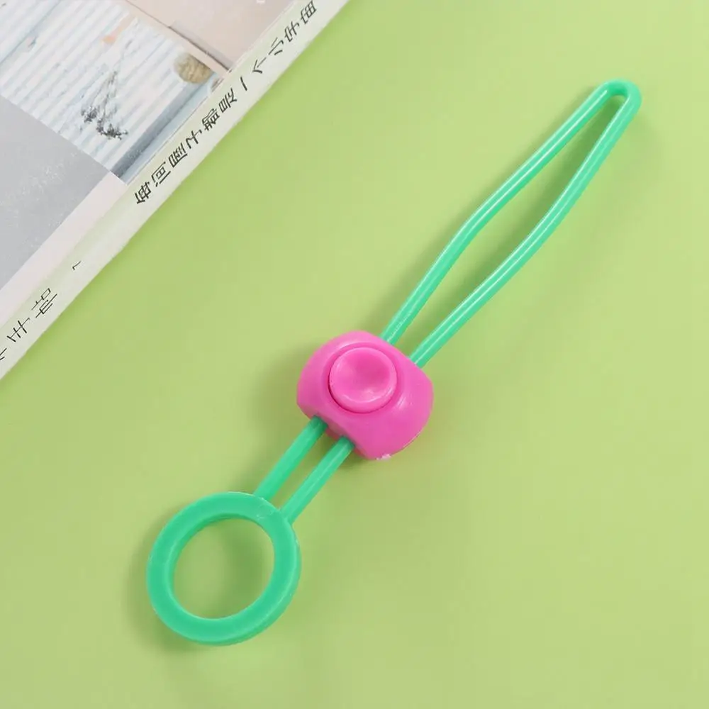 Silicone Bag Mouth Sealing Ties Reusable Elastic Fresh-keeping Bag Clips Hangable Leakproof Portable Sealer Clip Snack Bag