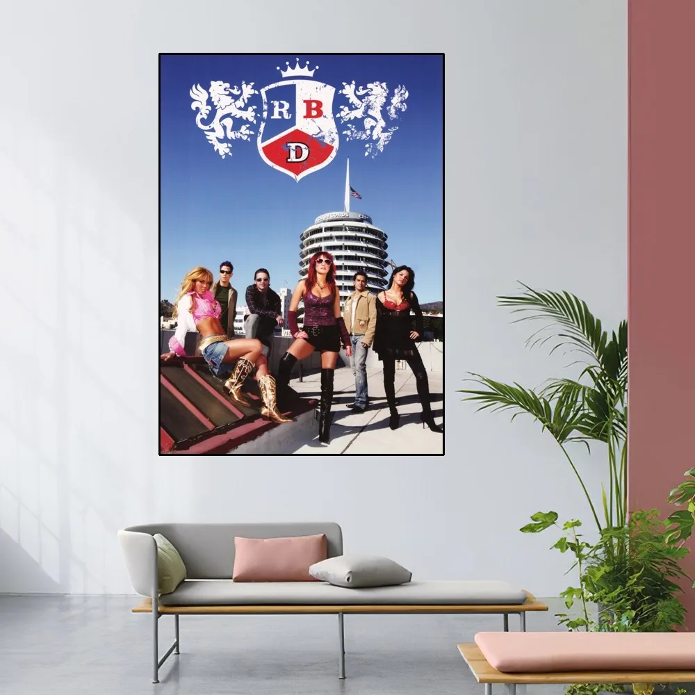 RBD Rebelde Poster Home Room Decor Livingroom Bedroom Aesthetic Art Wall Painting Stickers