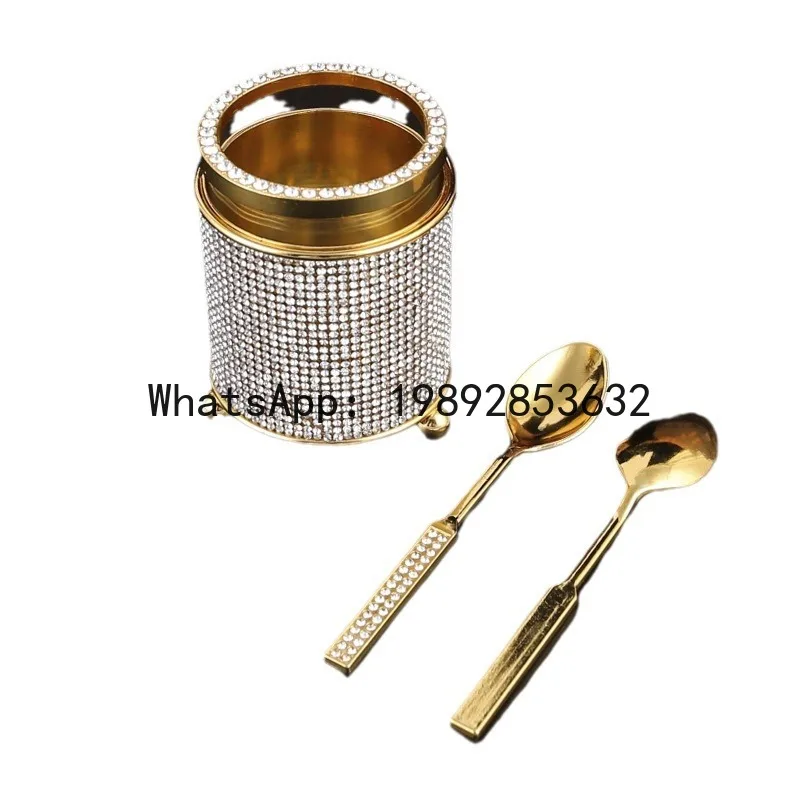 

PYJ coffee spoon storage box set Middle Eastern western restaurant knife, fork, spoon and chopstick cage