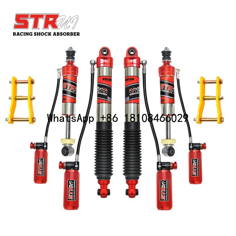 STR Car Nitrogen 4x4 Suspension Kit Adjustable Off Road Shock Absorber for  Leopaard Cheetah Raider