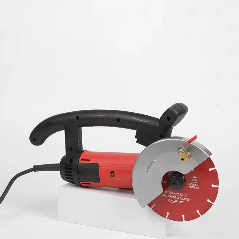 

220V Electricity Concrete Wall Cutting Grooving Machine 170MM Blade Diameter 1800W 6500Rpm