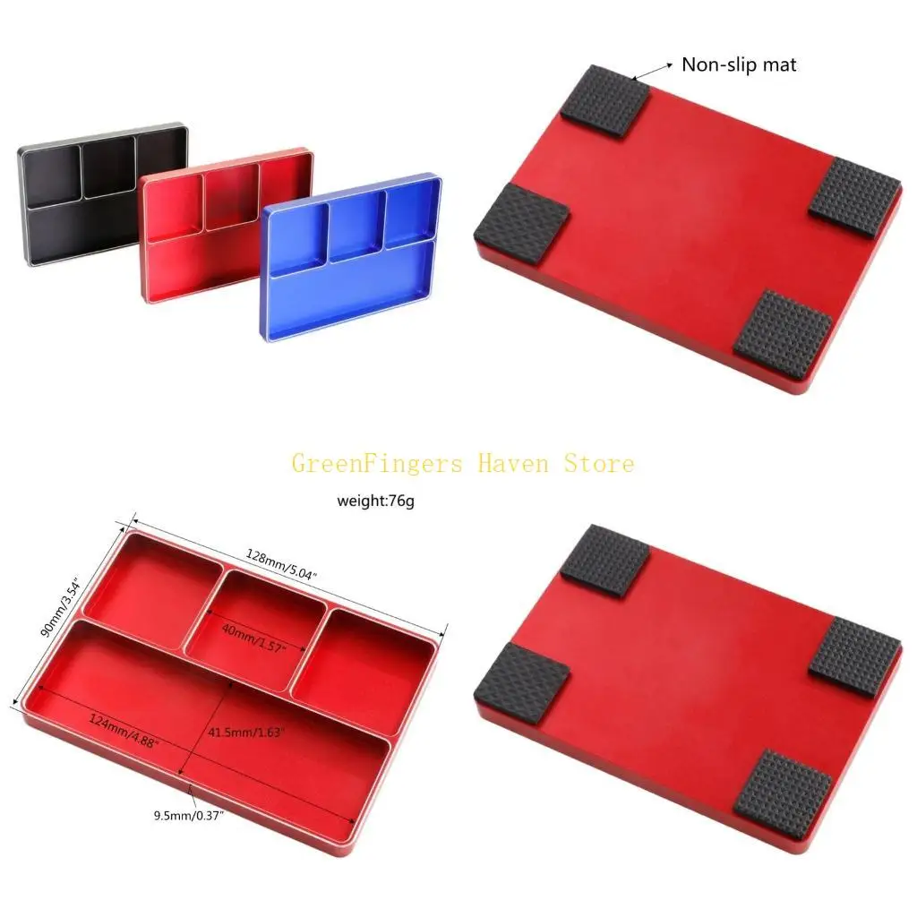 

F68D Ящик для инструментов Органайзер для хранения оборудования Корпус для мелких деталей Контейнер-разделитель Органайзер