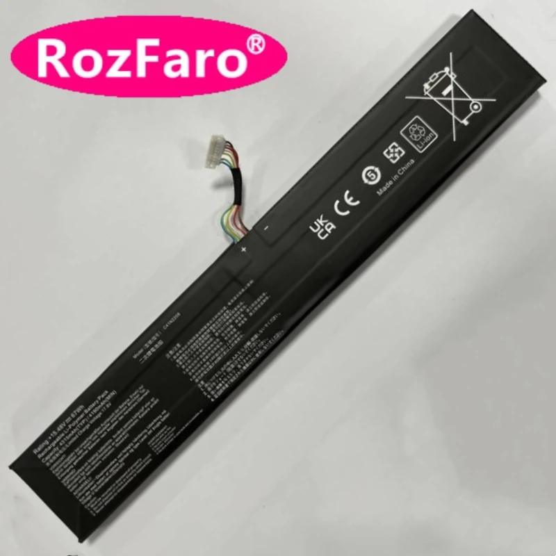 RozFaro C41N2208 Battery For Asus ROG Ally X Generation RC71L NR2301L RC71L-NH001W RC71L-NH002W RC71L-NH019W Handheld Gaming PC