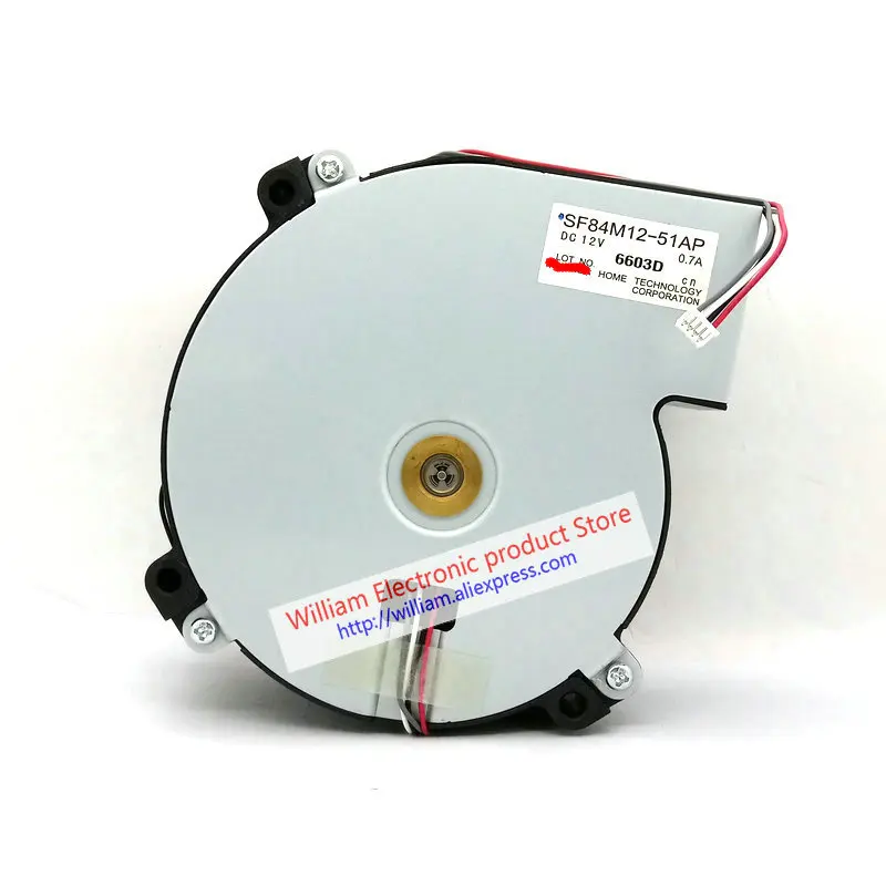 

New Original SF84M12-51AP SF84M12-52AP DC12V 0.7A for CH-TW6200/TW6600/TW6600W/PLHC3000 Projector cooling fan