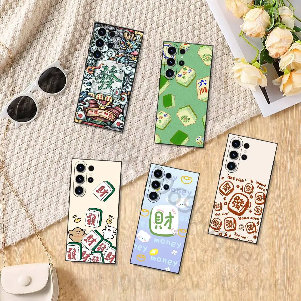 

Wealth rolls in Phone Case for Samsung Galaxy S20,23 Ultra S24,22 Plus S25,26,21FE TPU Cover