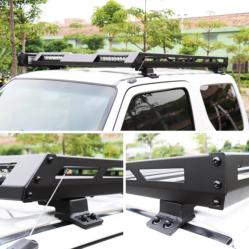 Roof Rack Car Top Luggage Cross Bar Rail Boxes Basket For Suzuki Jimny JB33 Sierra JB43 1998 2017 Exterior Accessories