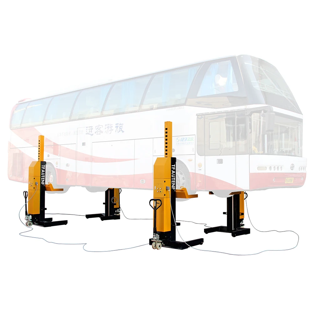 TF-4175 AUTENF Heavy Duty bus lift four post Mobile Column Truck Lift