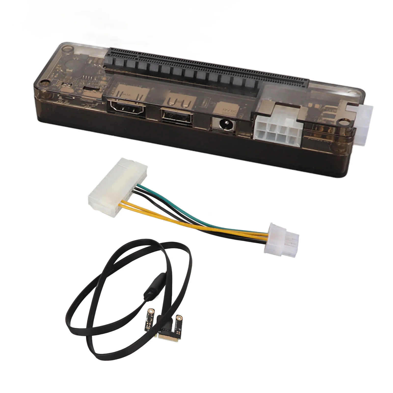 

Laptop External Independent Video Card Dock Station Support 6Pin 8Pin External Discrete Graphics Video Card Base for Mini PCI E