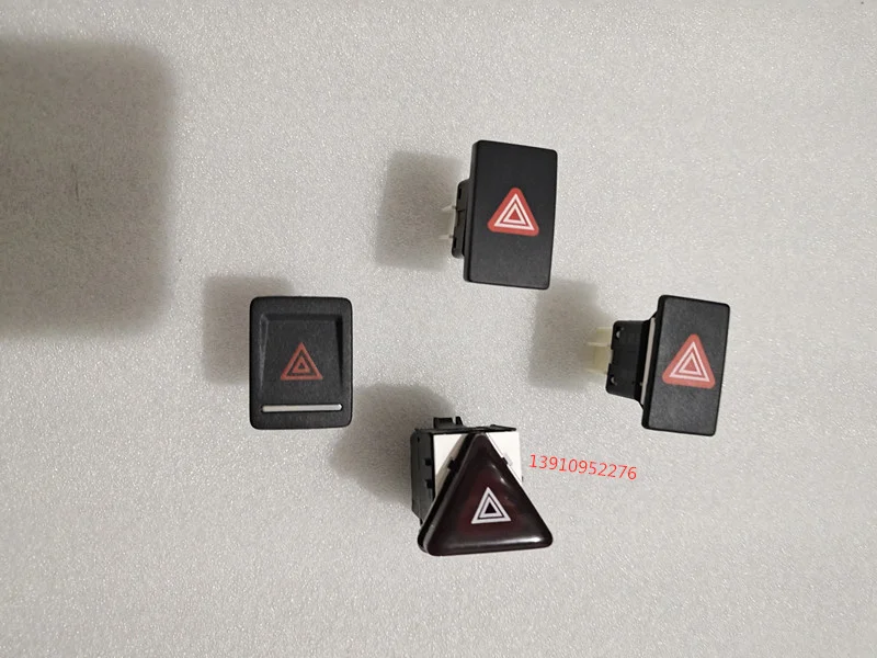 

1pc For Volkswagen Golf 6 Bora Sagitar Hazard Warning Light Dual Flash Switch Emergency Light Button