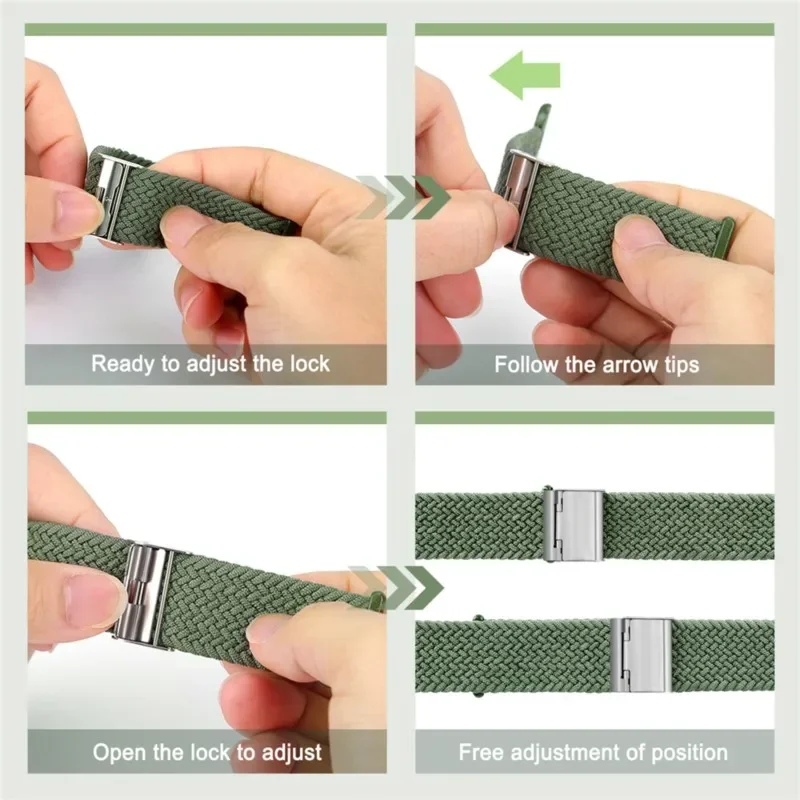 Nylon Strap for Apple Watch Ultra 2 Band 49mm 40mm 44mm 41mm 38 45mm Elastic Braided Loop Bracelet IWatch Series 9 8 7 6 SE 5 4 image 4