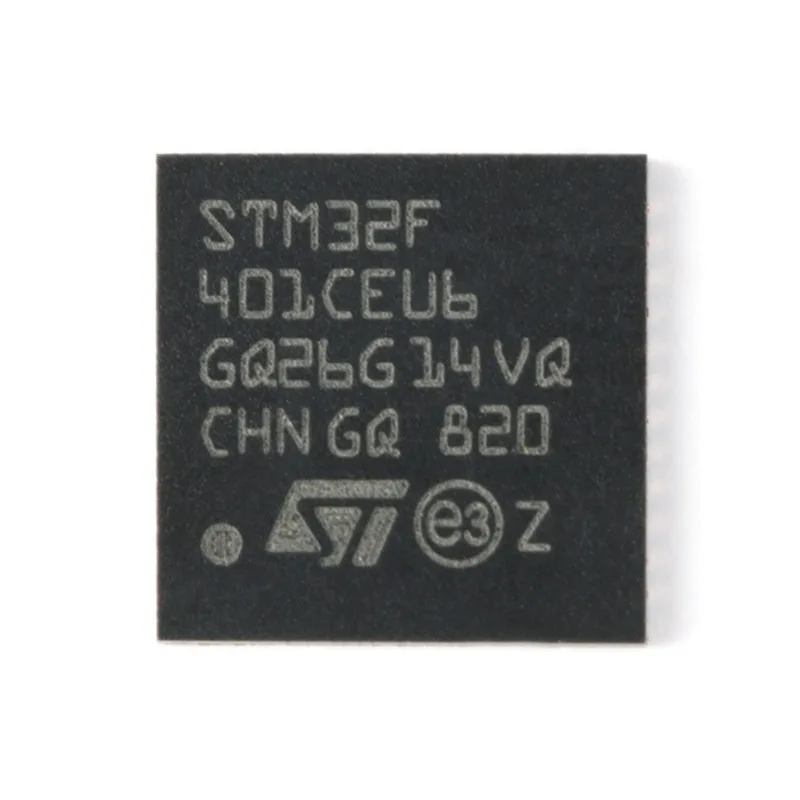 Genuine Original STM32F401CEU6, UFQFPN‑48 Package, ARM Cortex‑M4 Core 32‑Bit Microcontroller MCU Chip