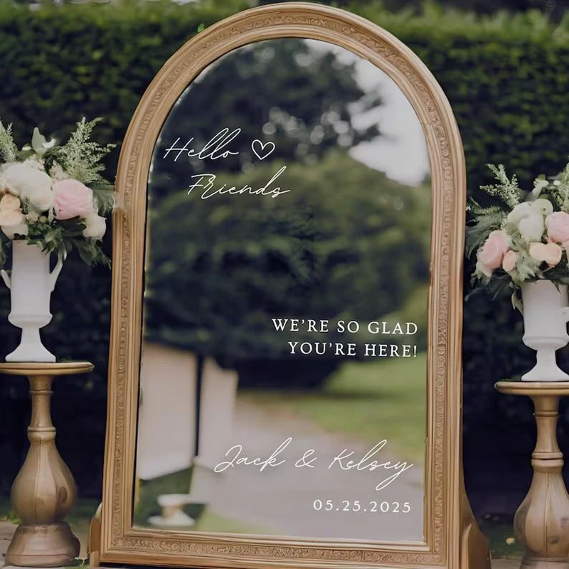 Custom Welcome Wedd…