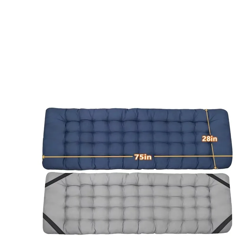 سرير أطفال للتخييم قابل للطي بقفز الطاقة للبالغين أثناء النوم 600D طبقة مزدوجة أكسفورد محمول قابل للطي في الهواء الطلق للتخييم المنزلي