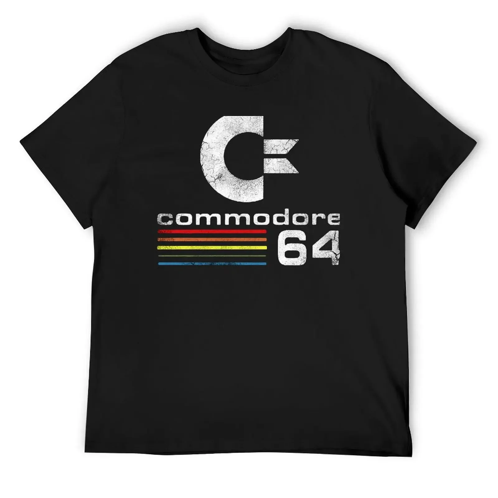 Retro Commodore Logo T-Shirt shirts graphic tee man clothes boys animal print graphic t shirts men workout shirt