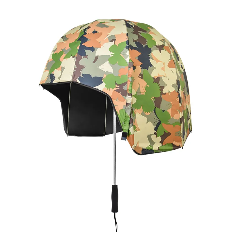 Creative Celebrity Helmet Umbrella High-end Umbrella Sun Protection Internet Celebrity Children\'s Outdoor Sunshade Umbrella