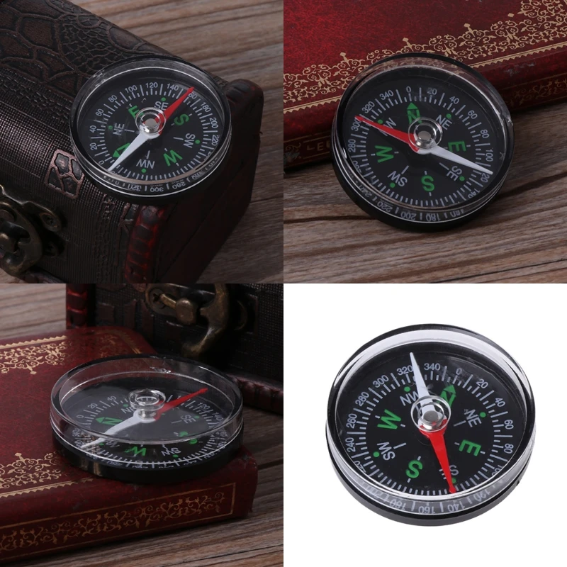 Portable Mini Camping Hiking Navigation Portable Handheld Compass Survival Practical Guider