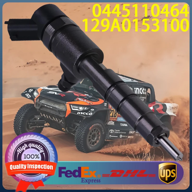 

Fuel Injector 0445110464 MIU802181 for Yanmar Engine 3TNV84T 3TNV88C John Deere Tractor 2038R 3038E 3039R 4052M 4066R