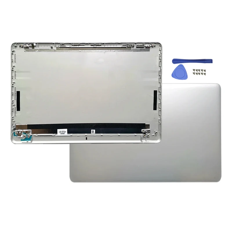 

Для HP 15-BS 15-BW экран ноутбука ЖК-экран задняя крышка/передняя панель/крышка на петлях/подставка для рук/нижний аксессуар серебристый чехол для ноутбука