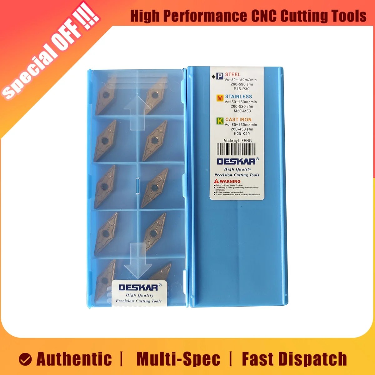 

Deskar Original VNMG1604 04 08 12-MS MA TM JMS FG HQ LF6118 LF9018 LF6018S LF9218 LF9118 LF90 TF3218 TD9218 Токарная вставка