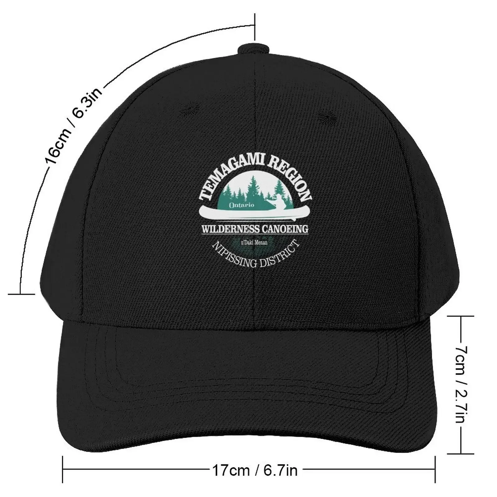 Temagami Region (CT) Baseball Cap Military Cap Man Brand Man cap Vintage Hat Beach Designer Man Women's