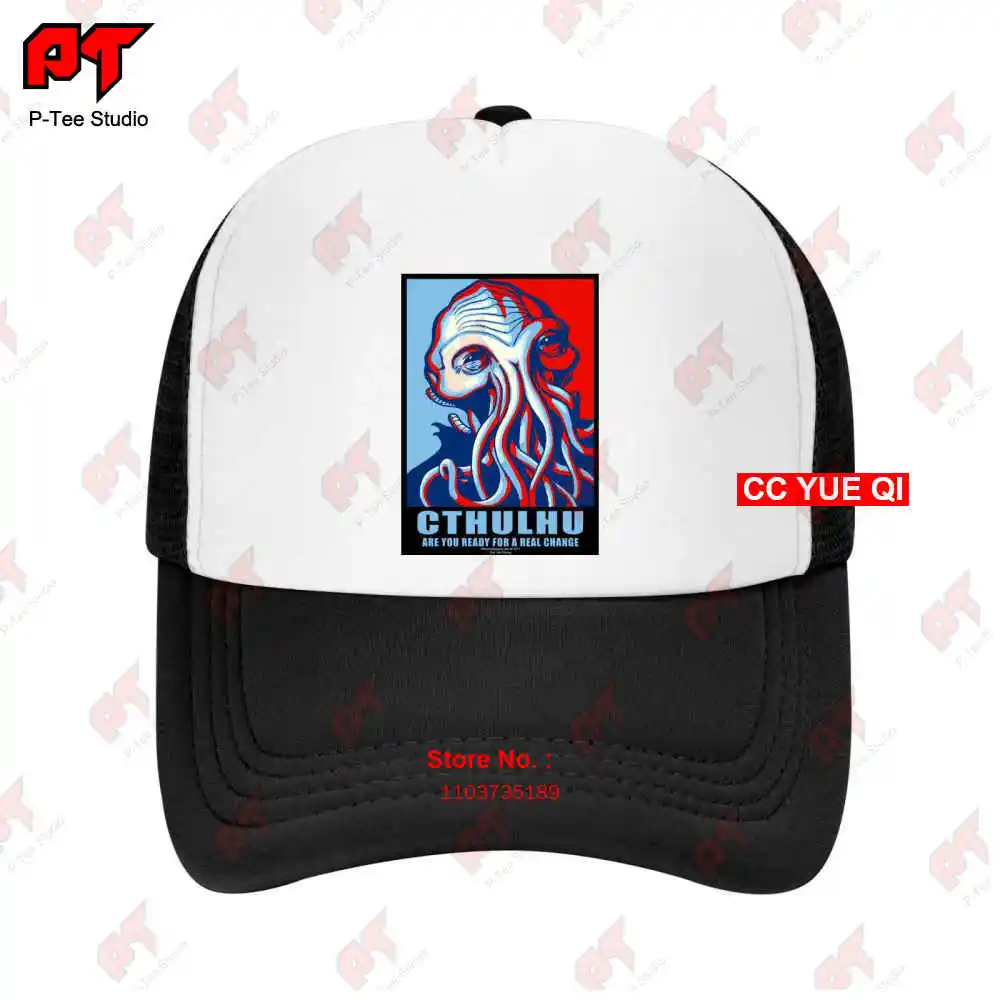 Cthulhu For President Campaign Poster Baseball Caps Truck Cap 760B