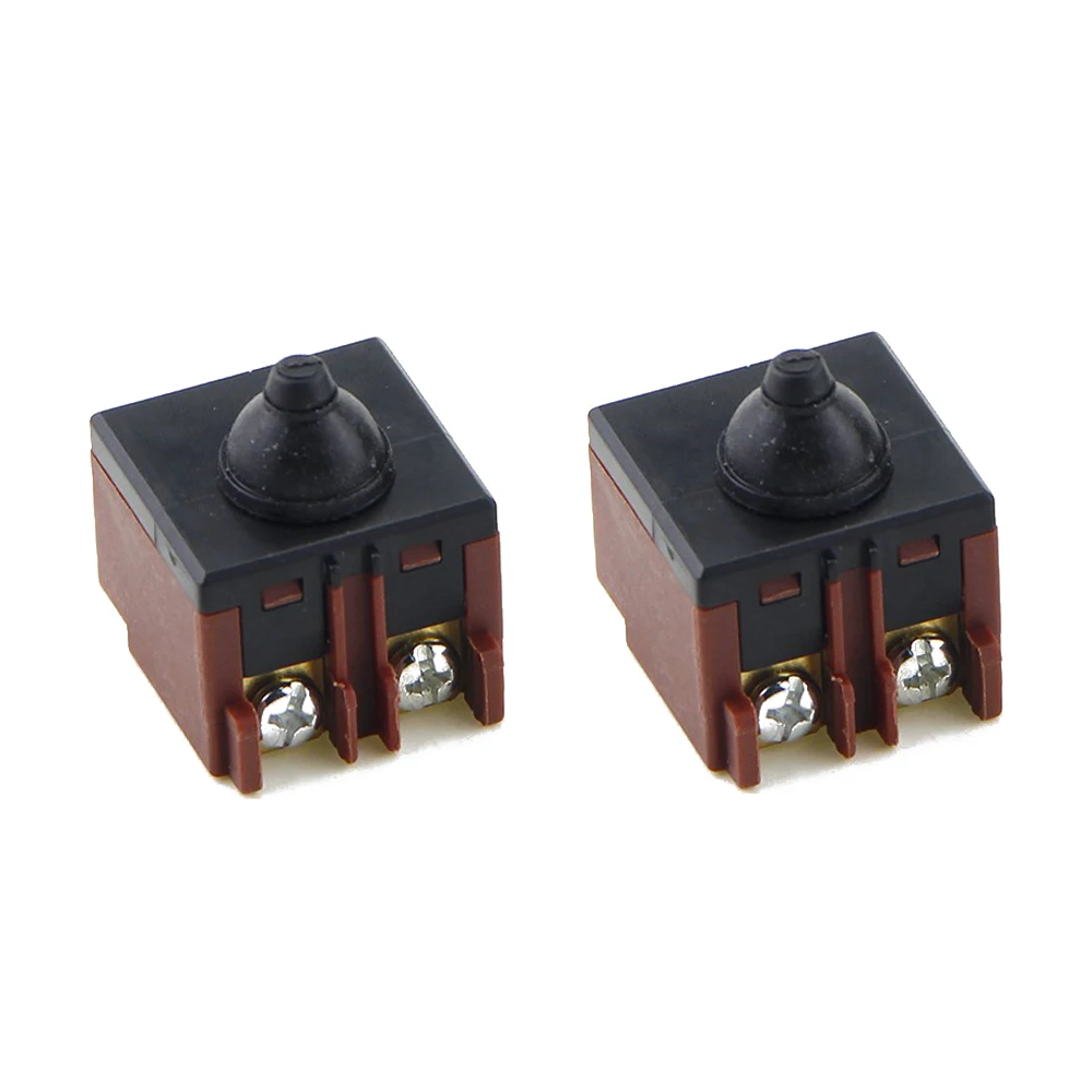 2pcs Angle Grinder Switch Replacement Push Button Switch For Angle Grinder 100mm 4